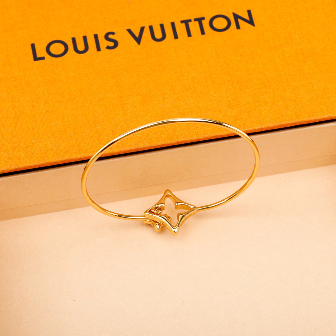 【関税負担なし・送料無料・代引可】ヴィトン バングル 未使用 箱付き