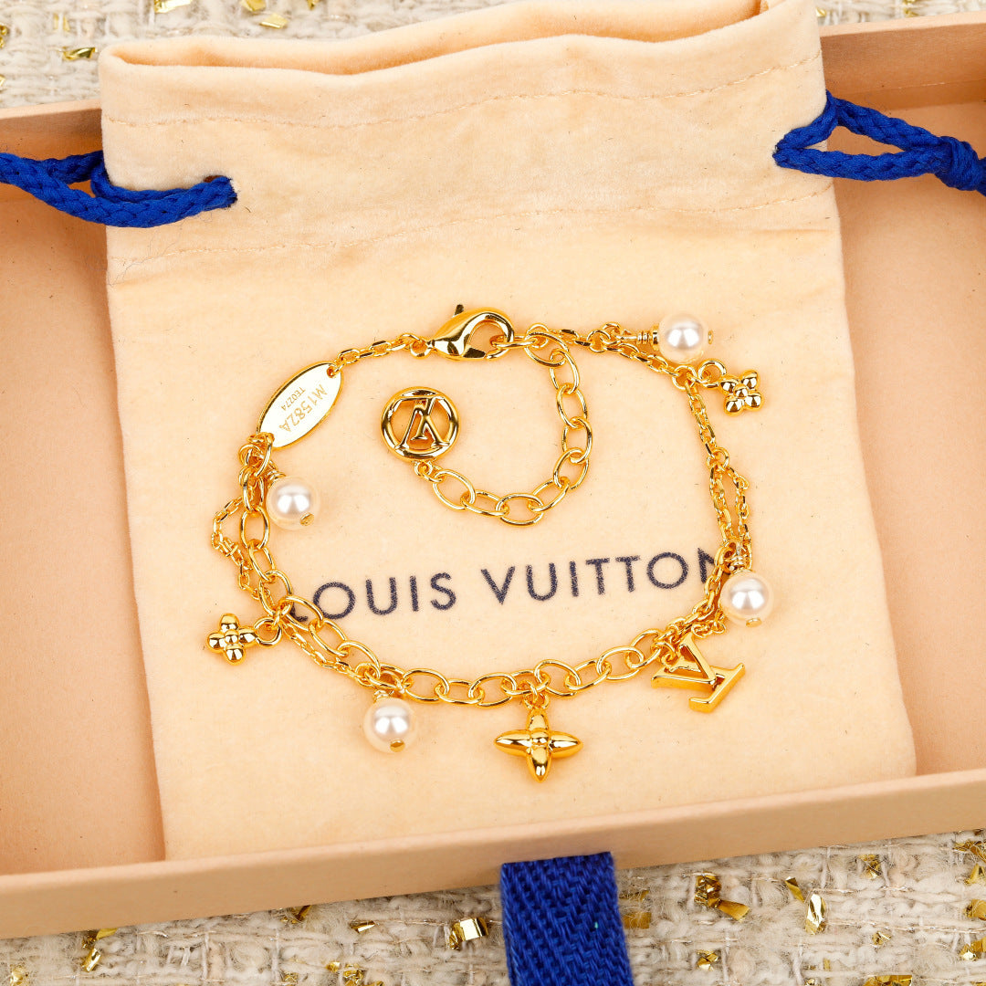 【関税負担なし・送料無料・代引可】ヴィトン ブレスレット 未使用 箱付き