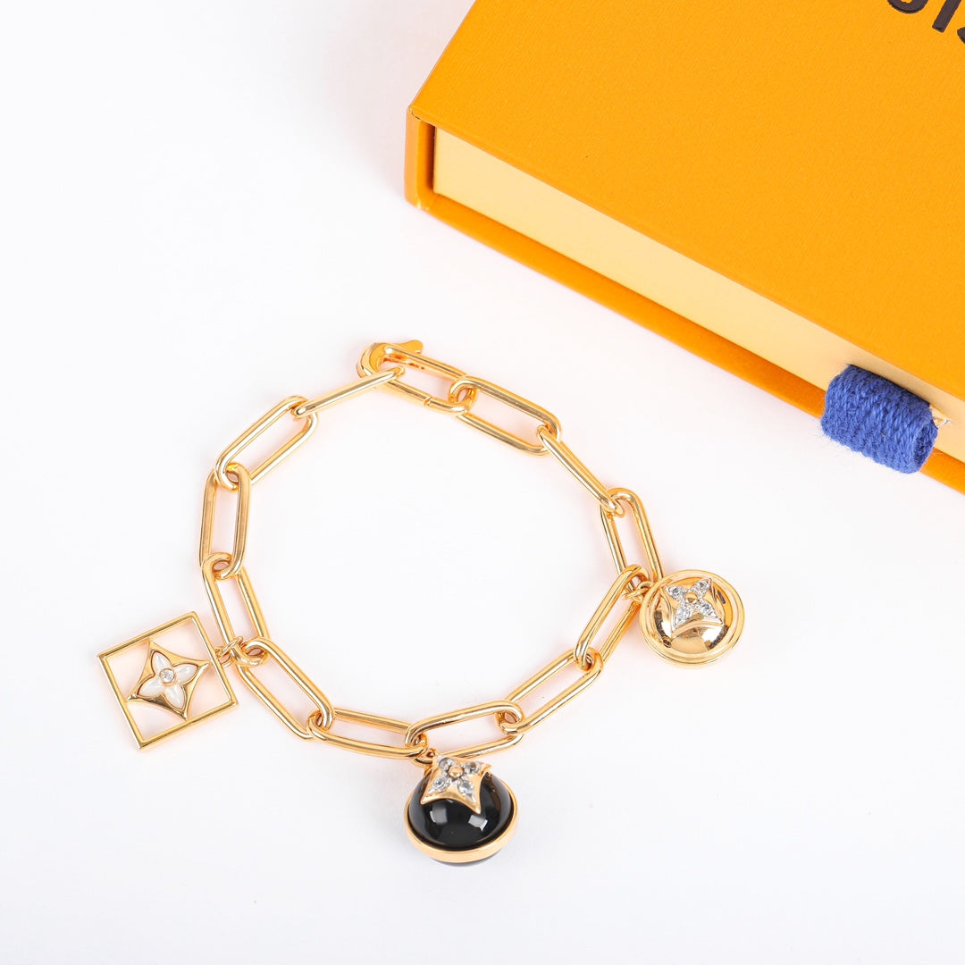 【関税負担なし・送料無料・代引可】ヴィトン ブレスレット 未使用 箱付き