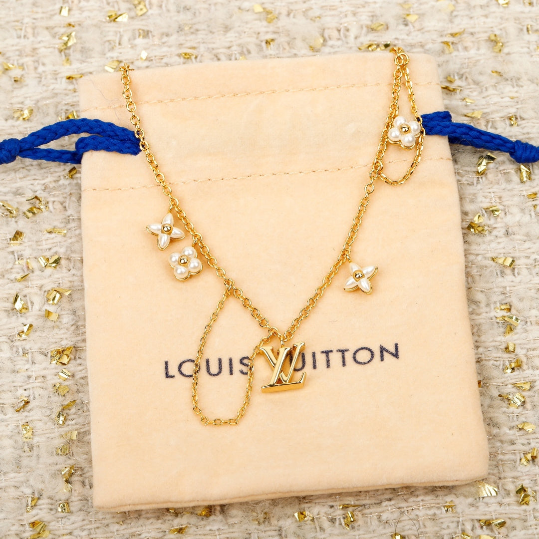 【関税負担なし・送料無料・代引可】ヴィトン ネックレス 未使用 箱付き