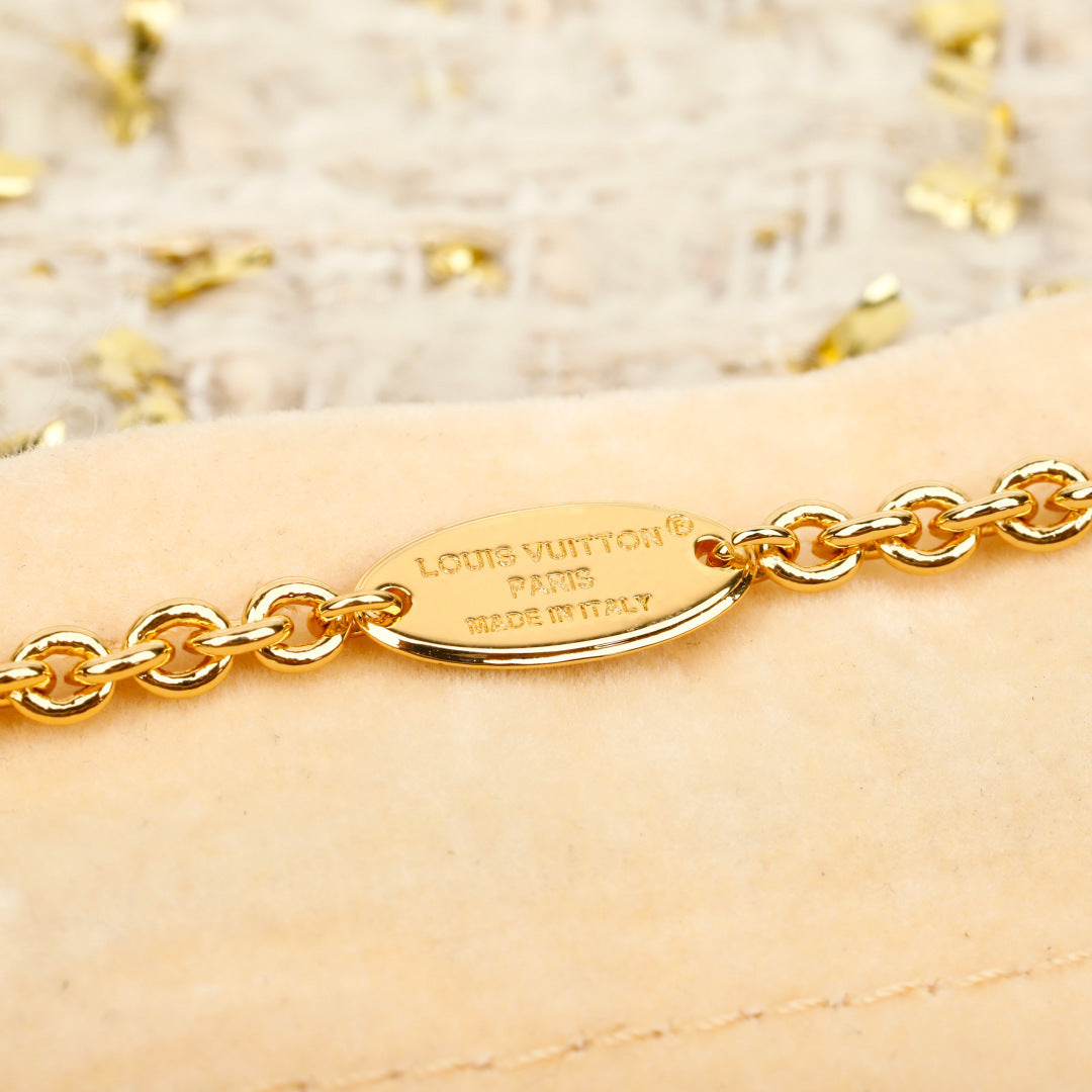 【関税負担なし・送料無料・代引可】ヴィトン ネックレス 未使用 箱付き