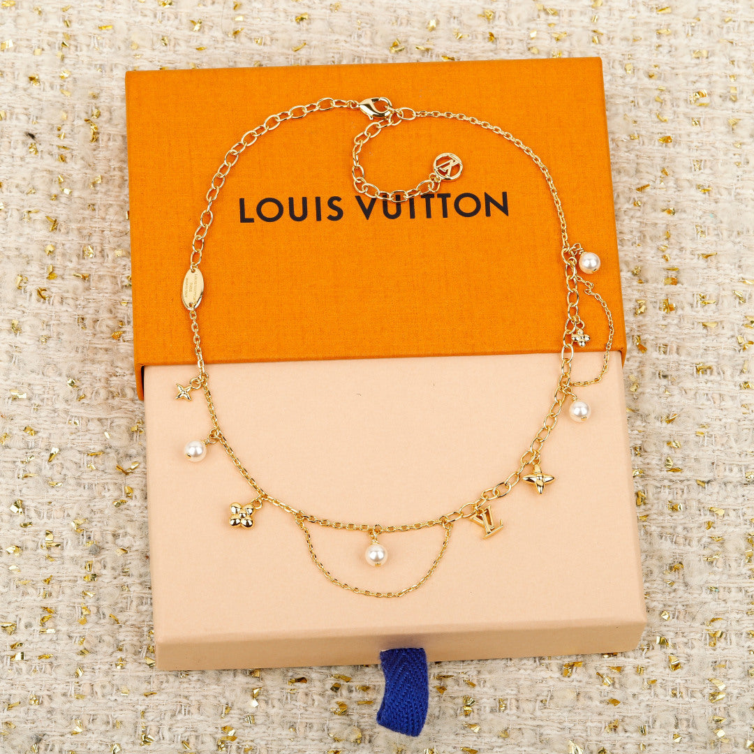 【関税負担なし・送料無料・代引可】ヴィトン ネックレス 未使用 箱付き