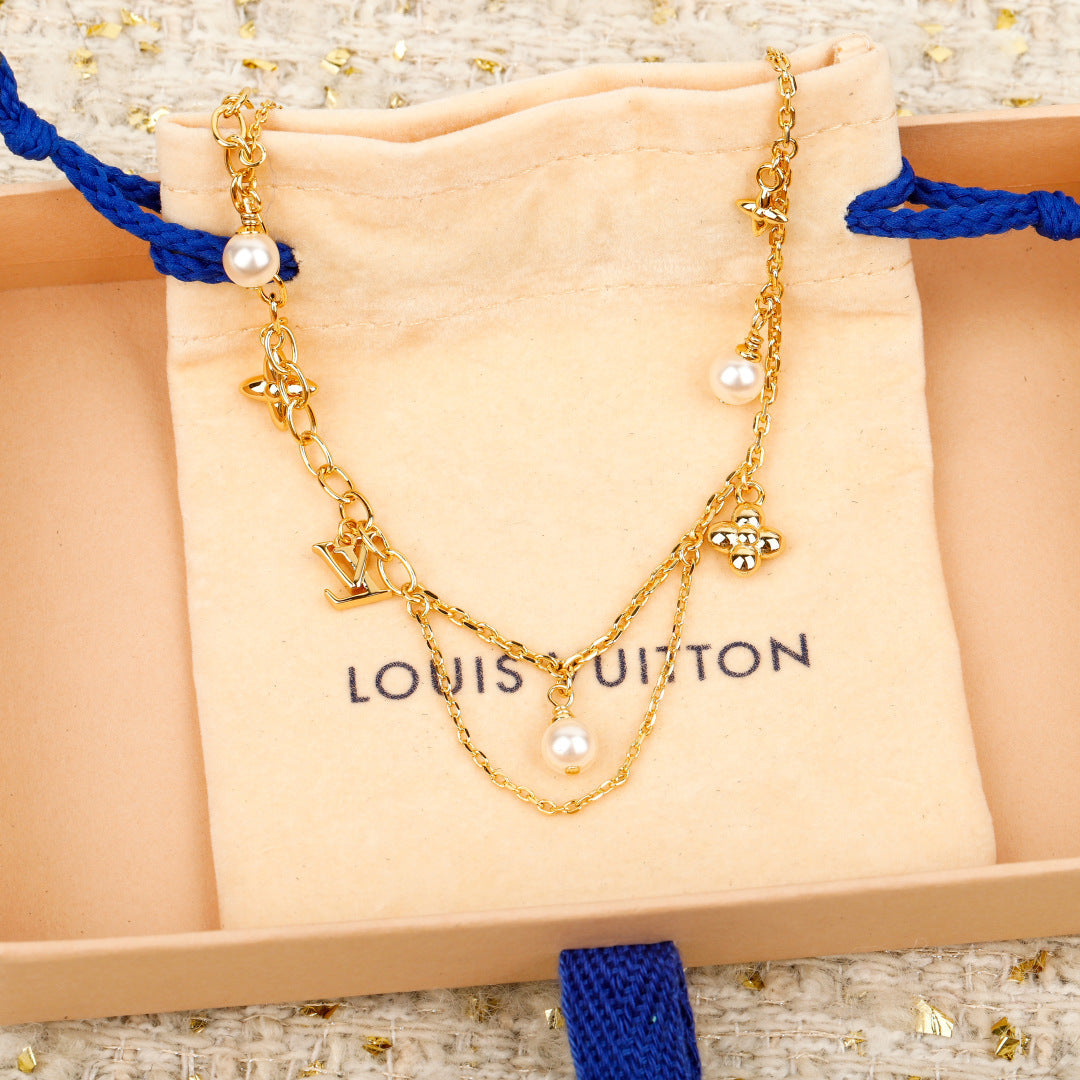 【関税負担なし・送料無料・代引可】ヴィトン ネックレス 未使用 箱付き