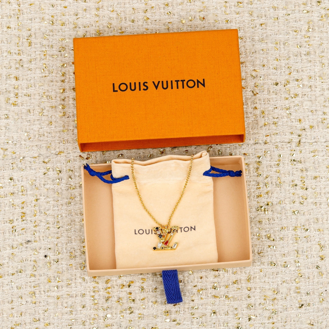 【関税負担なし・送料無料・代引可】ヴィトン ネックレス 未使用 箱付き