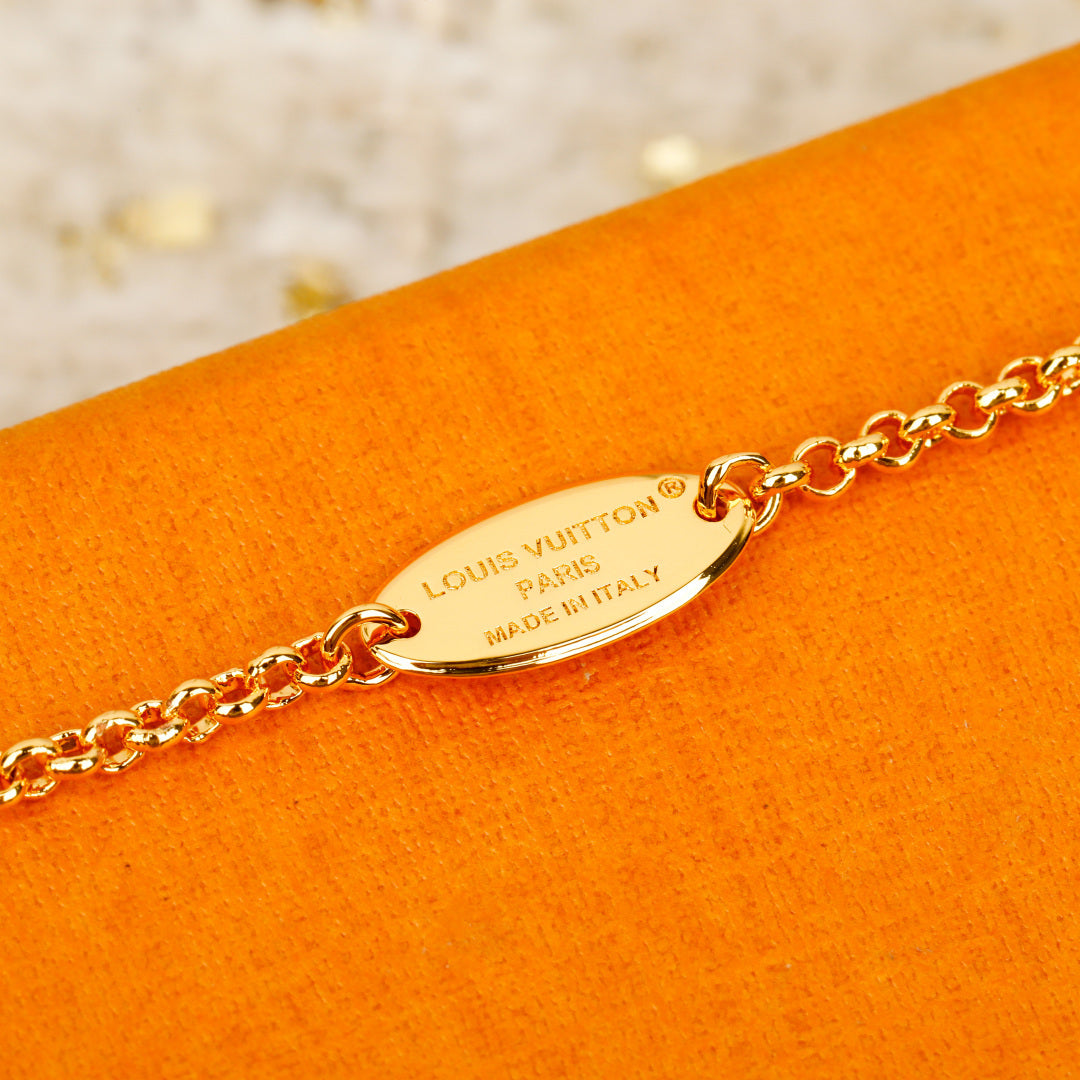 【関税負担なし・送料無料・代引可】ヴィトン ネックレス 未使用 箱付き