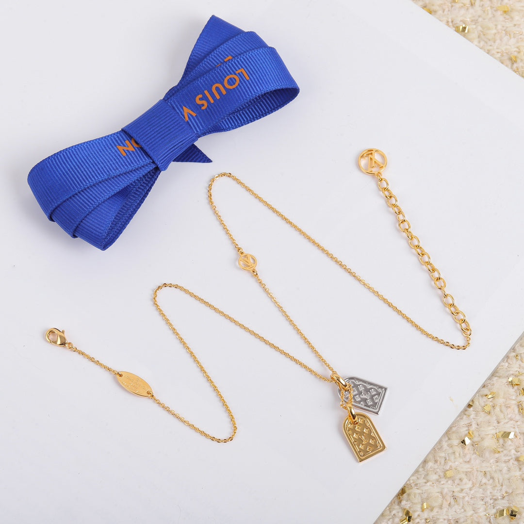 【関税負担なし・送料無料・代引可】ヴィトン ネックレス 未使用 箱付き