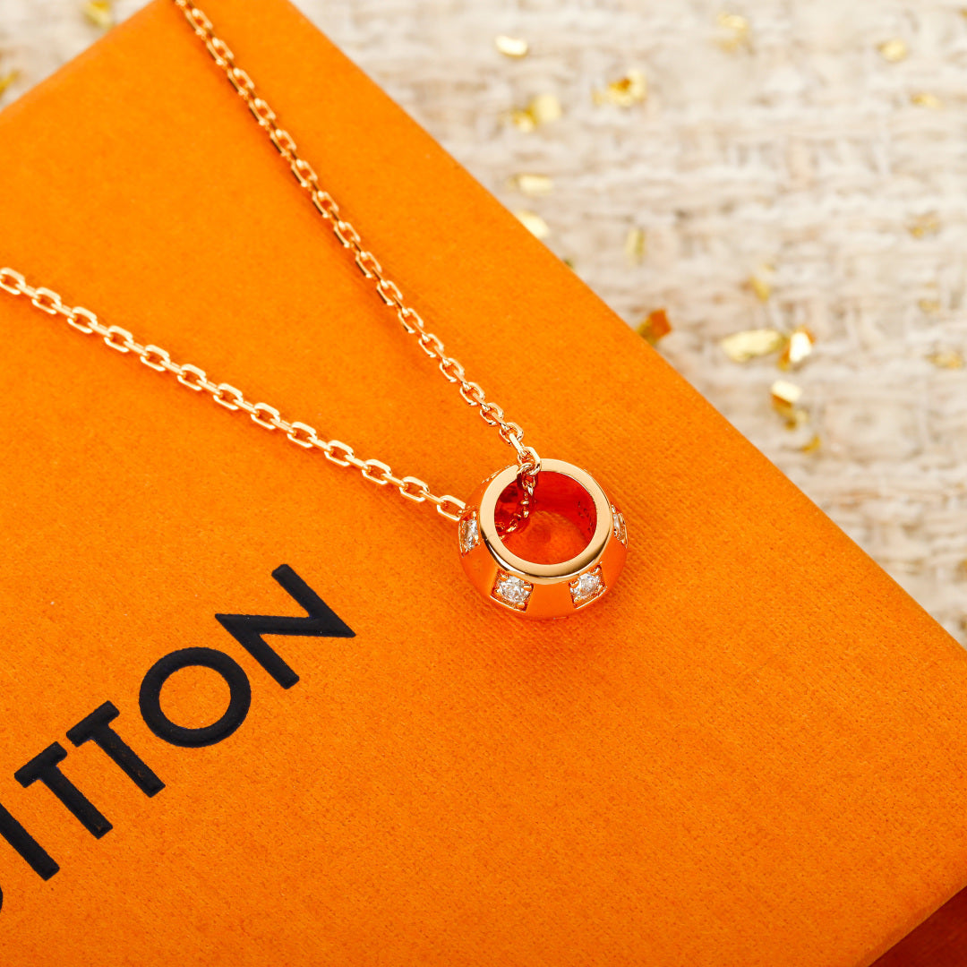 【関税負担なし・送料無料・代引可】ヴィトン ネックレス 未使用 箱付き