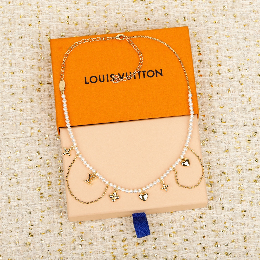 【関税負担なし・送料無料・代引可】ヴィトン ネックレス 未使用 箱付き