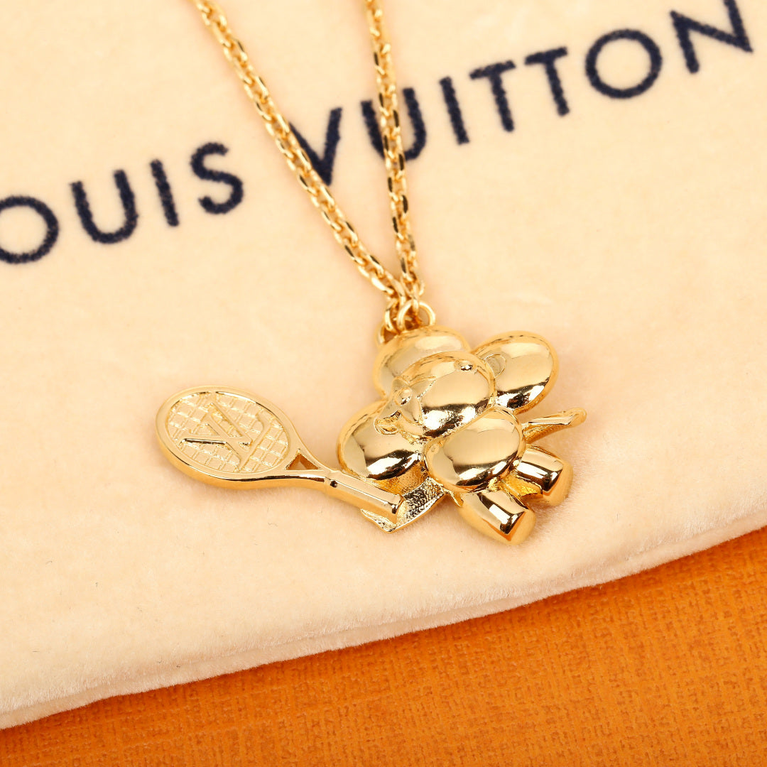 【関税負担なし・送料無料・代引可】ヴィトン ネックレス 未使用 箱付き