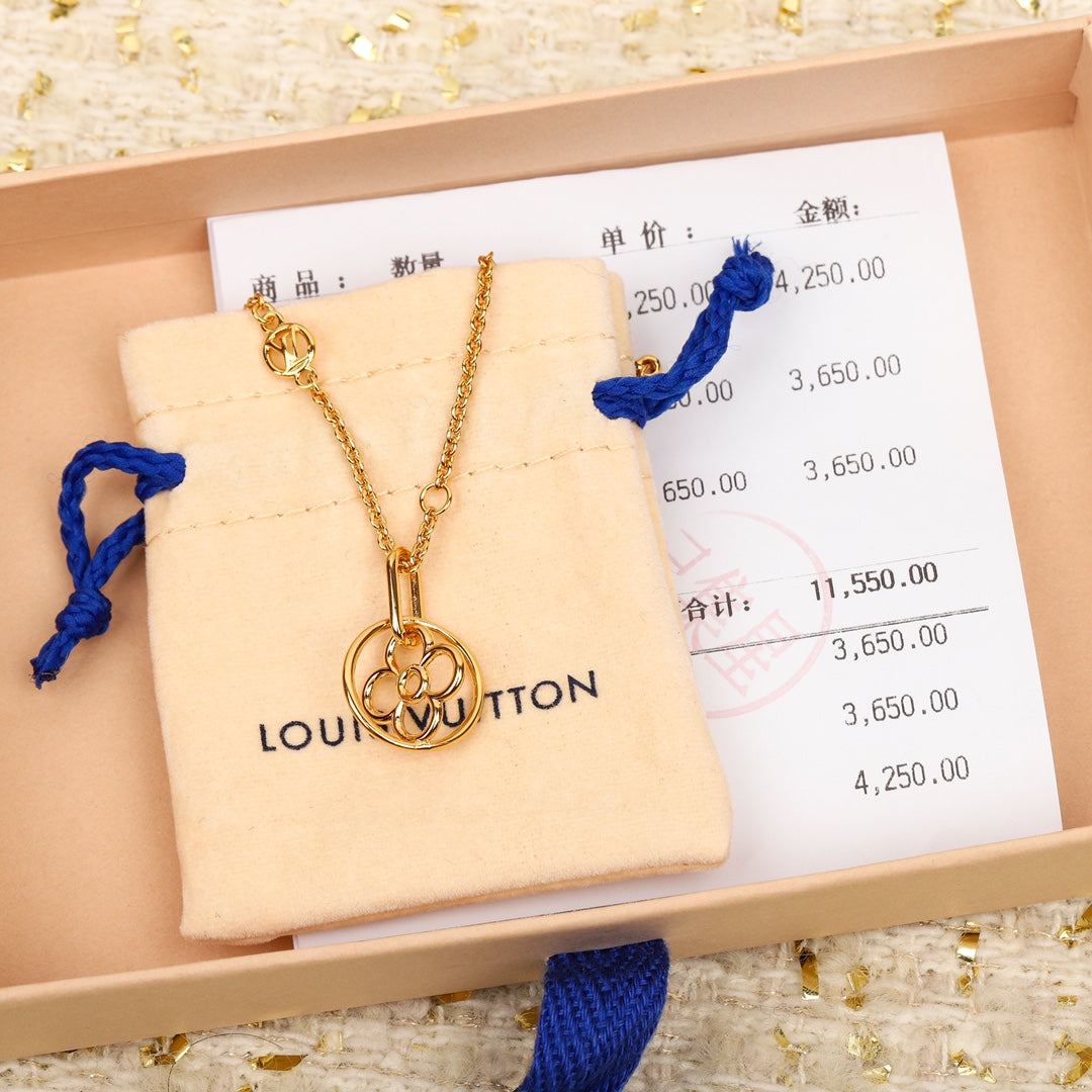 【関税負担なし・送料無料・代引可】ヴィトン ネックレス 未使用 箱付き