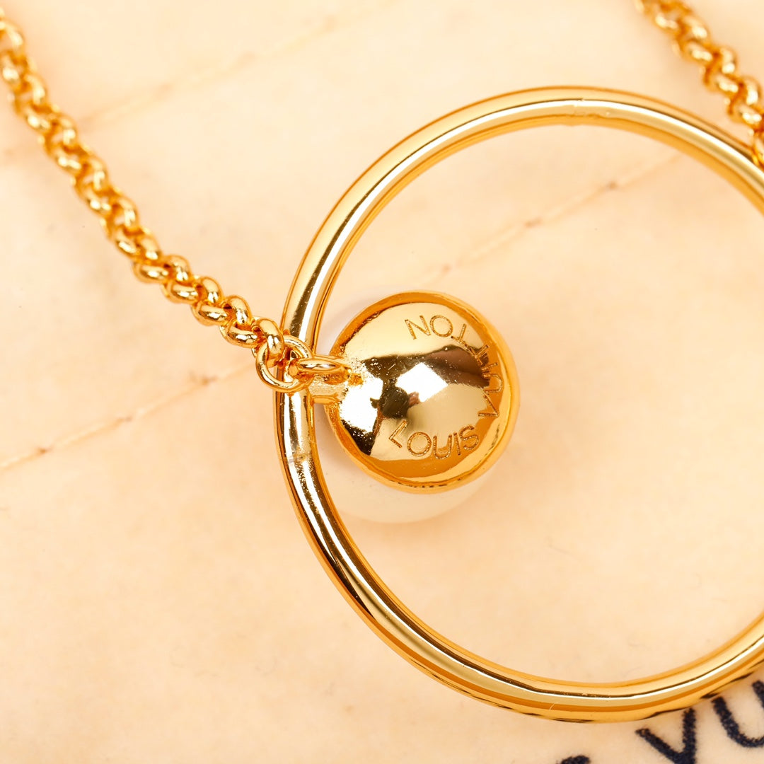 【関税負担なし・送料無料・代引可】ヴィトン ネックレス 未使用 箱付き