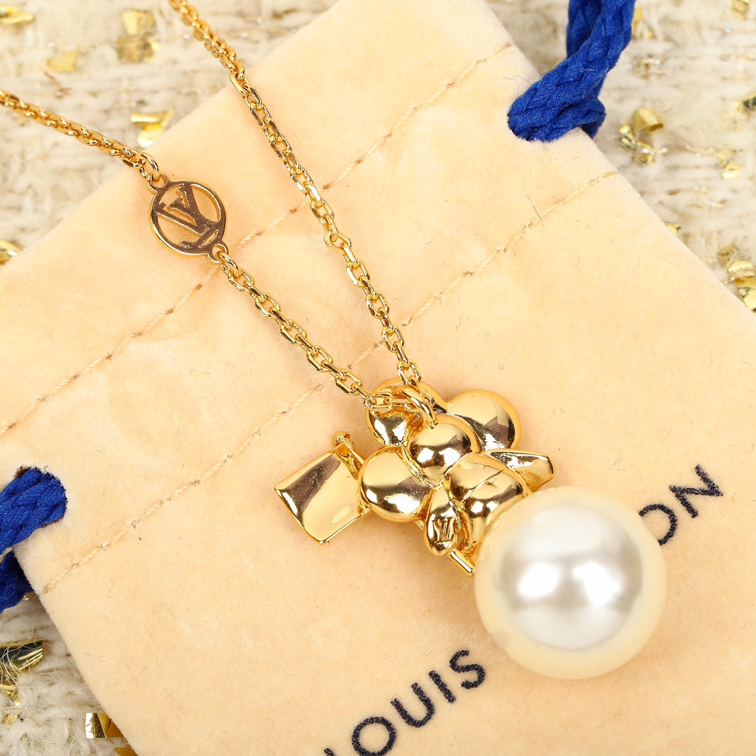 【関税負担なし・送料無料・代引可】ヴィトン ネックレス 未使用 箱付き