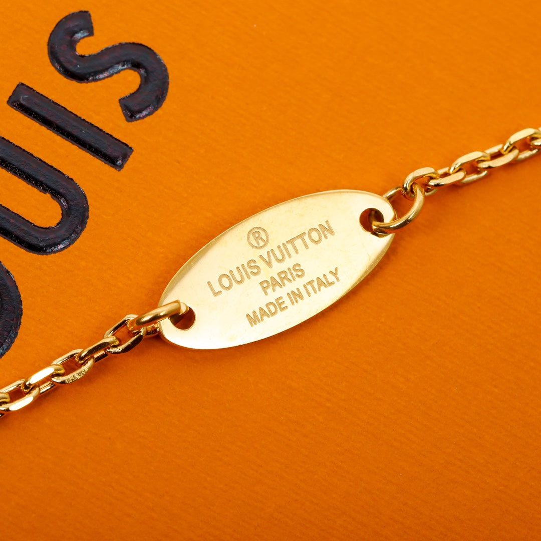 【関税負担なし・送料無料・代引可】ヴィトン ネックレス 未使用 箱付き