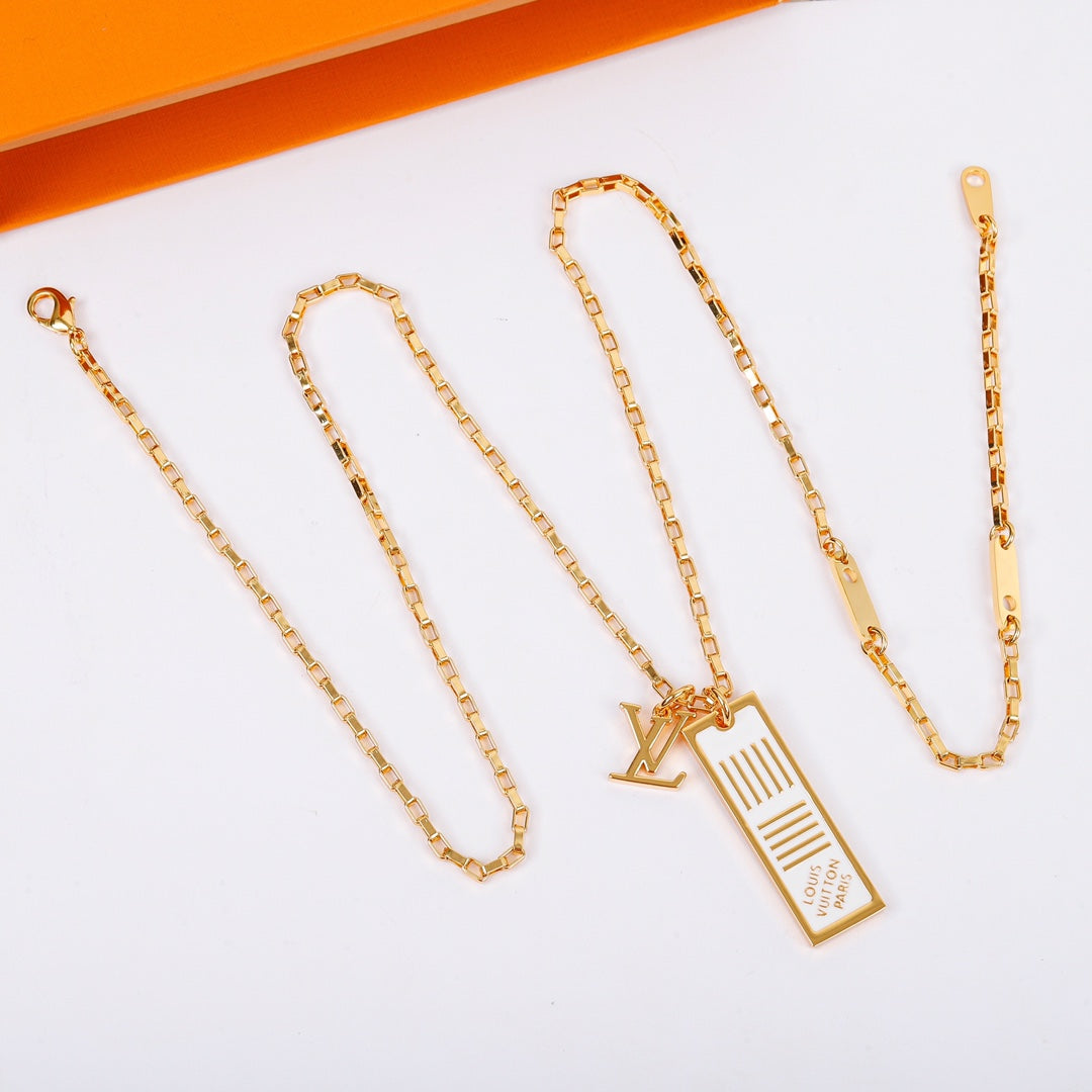 【関税負担なし・送料無料・代引可】ヴィトン ネックレス 未使用 箱付き