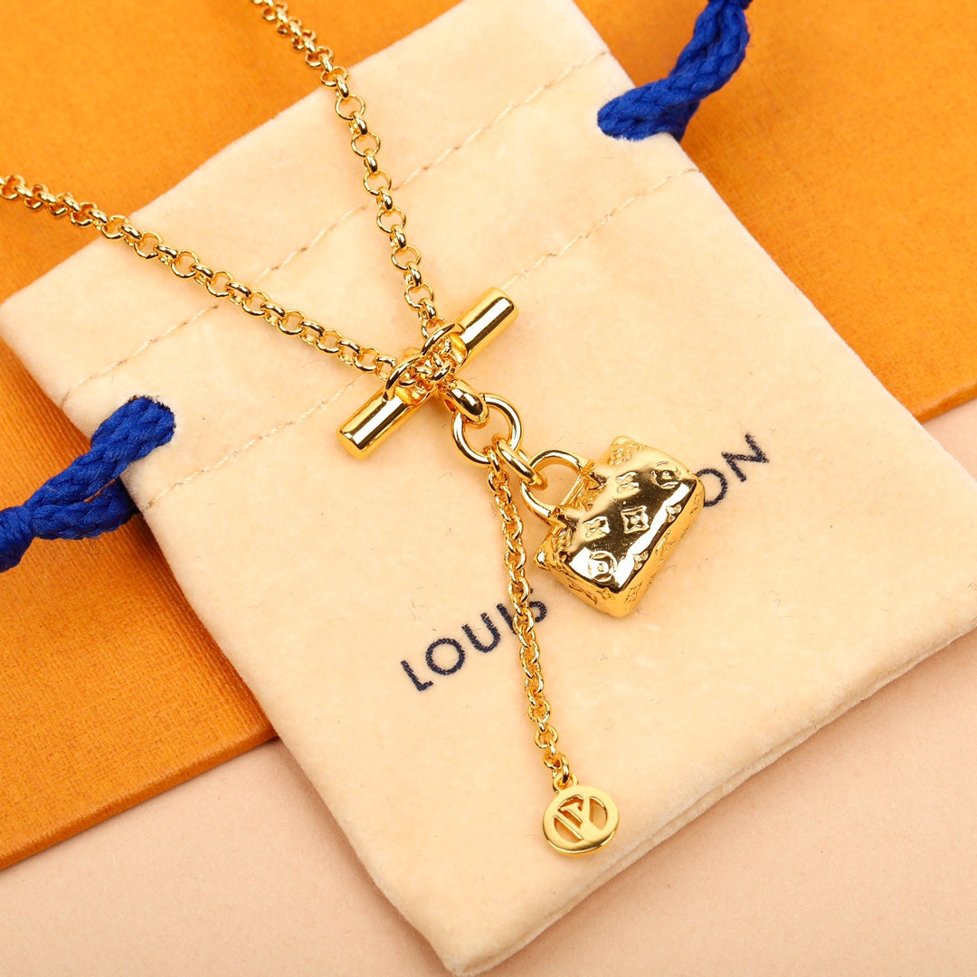 【関税負担なし・送料無料・代引可】ヴィトン ネックレス 未使用 箱付き