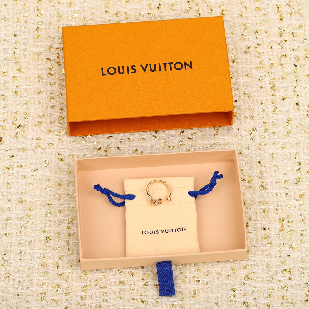 【関税負担なし・送料無料・代引可】ヴィトン リング 未使用 箱付き