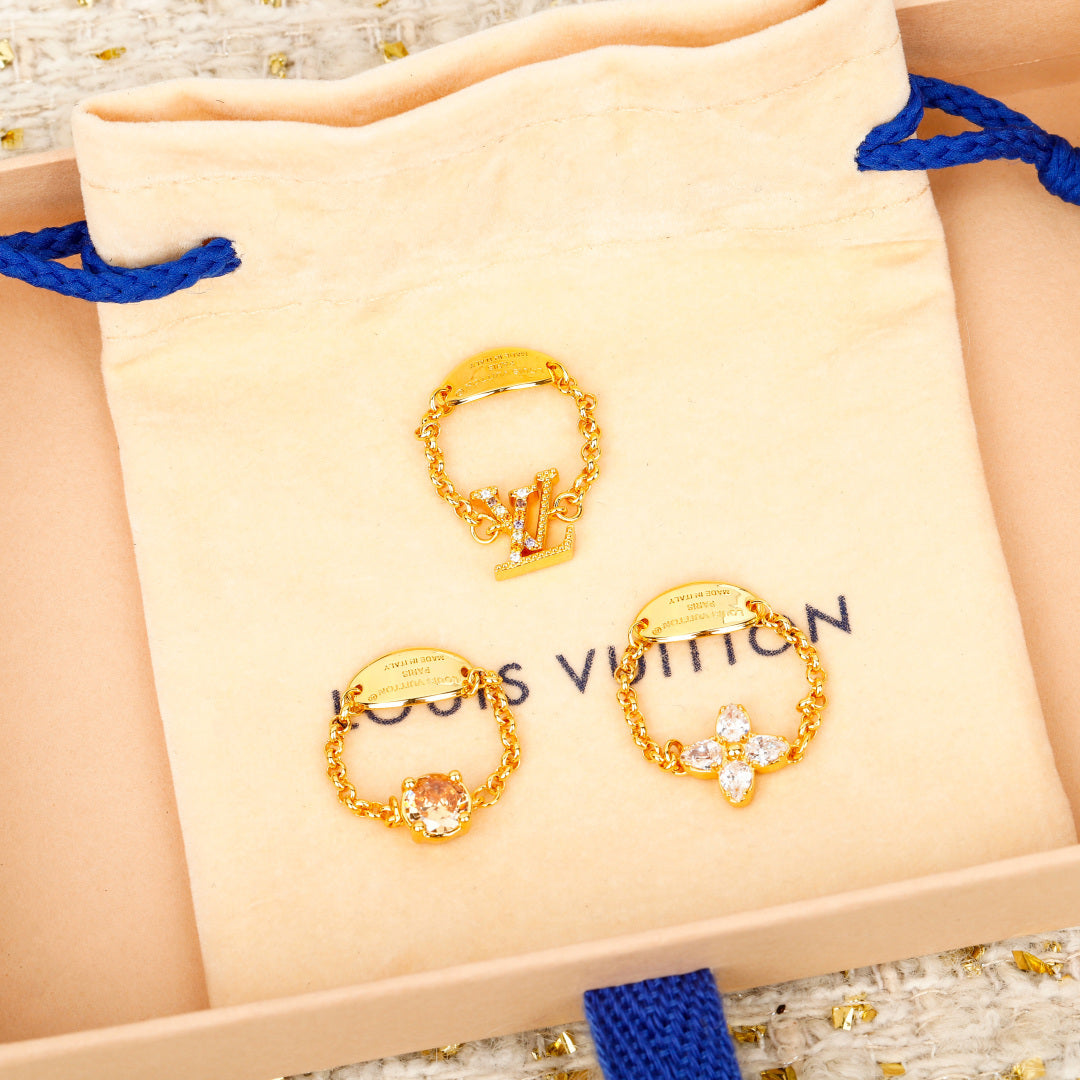 【関税負担なし・送料無料・代引可】ヴィトン リング 未使用 箱付き