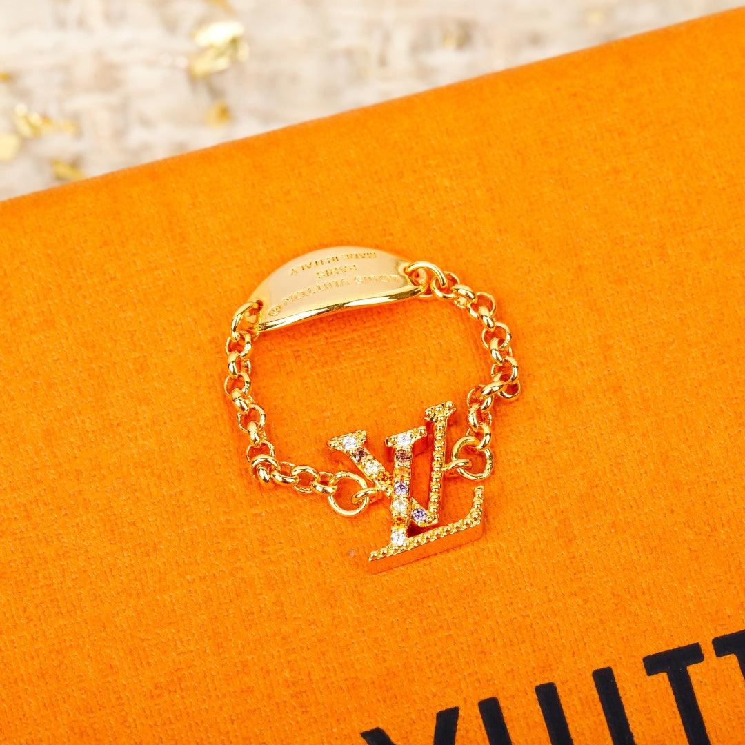 【関税負担なし・送料無料・代引可】ヴィトン リング 未使用 箱付き