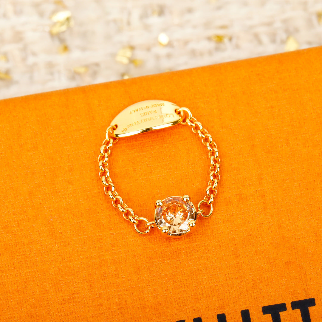 【関税負担なし・送料無料・代引可】ヴィトン リング 未使用 箱付き