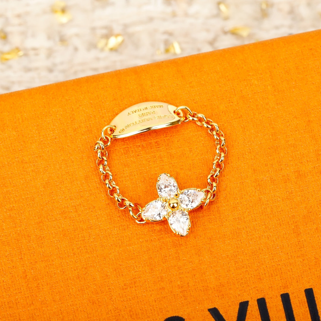 【関税負担なし・送料無料・代引可】ヴィトン リング 未使用 箱付き