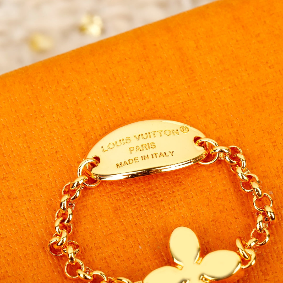 【関税負担なし・送料無料・代引可】ヴィトン リング 未使用 箱付き