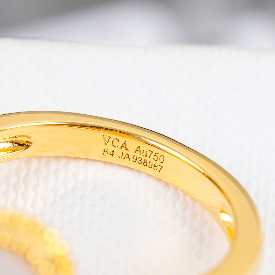 【関税負担なし・送料無料・代引可】ヴァンクリーフ&アーペル リング 未使用 箱付き