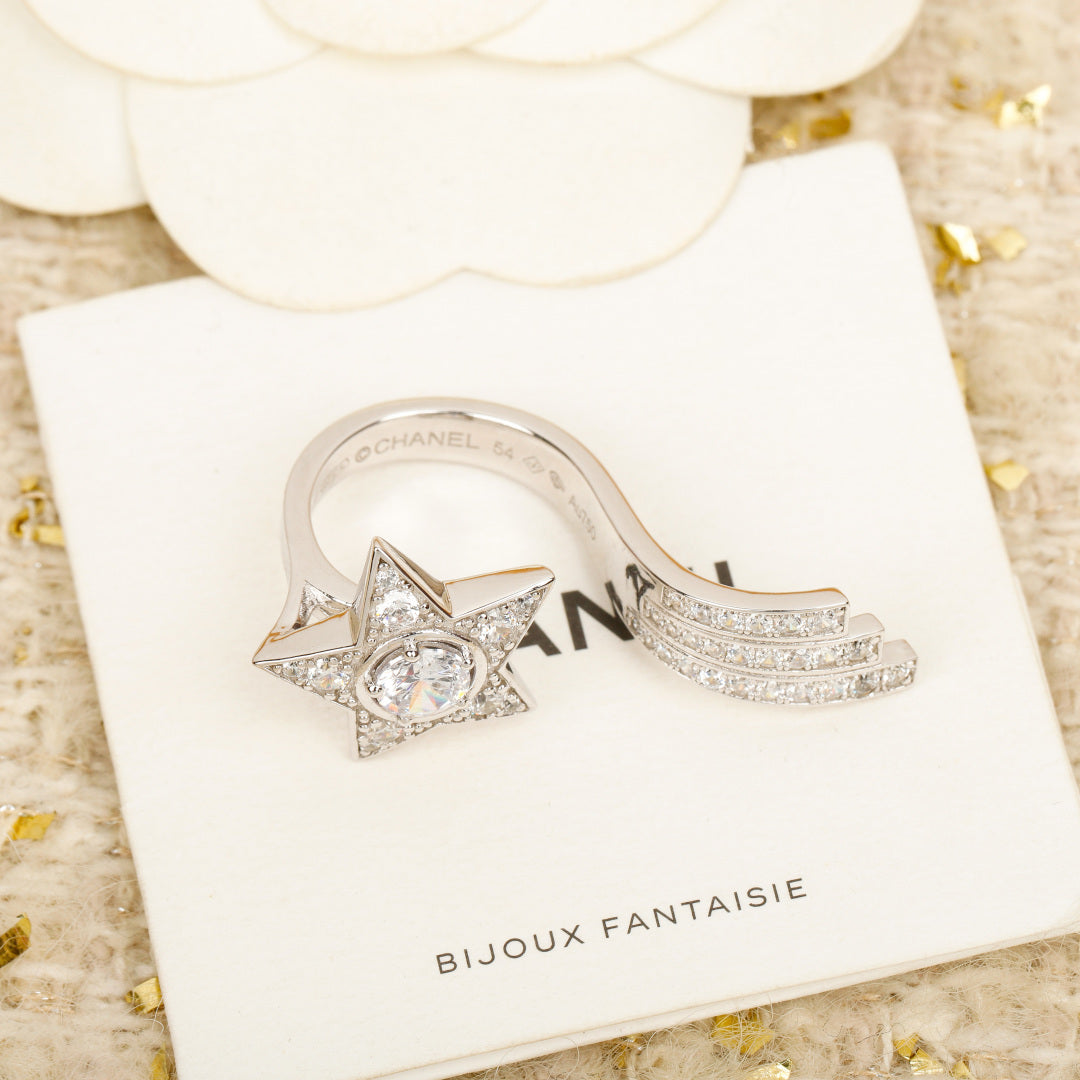 【関税負担なし・送料無料・代引可】【売れ筋】シャネル リング 未使用 箱付き