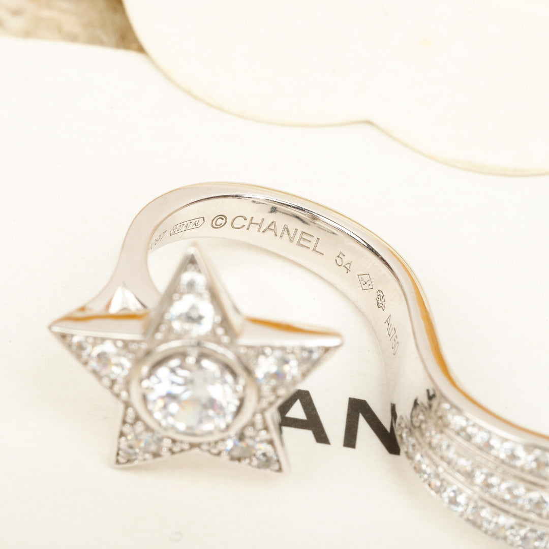 【関税負担なし・送料無料・代引可】【売れ筋】シャネル リング 未使用 箱付き