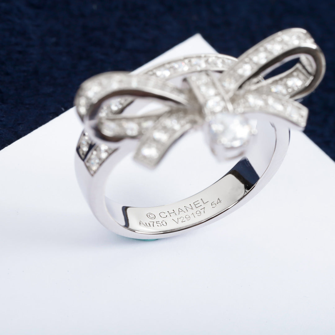 【関税負担なし・送料無料・代引可】シャネル リング 未使用 箱付き