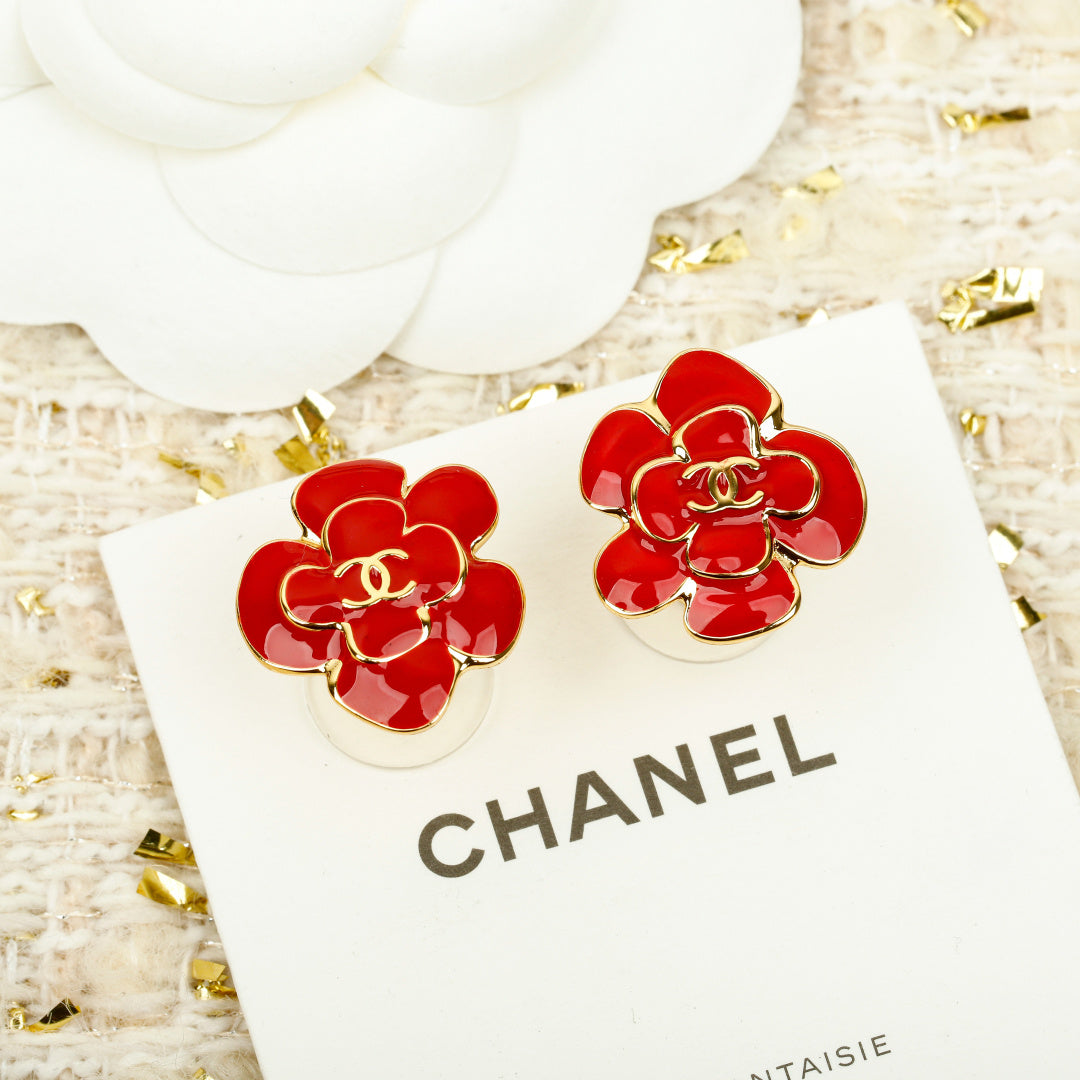 【関税負担なし・送料無料・代引可】シャネル ピアス 未使用 箱付き