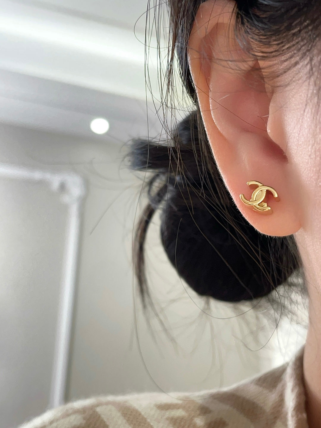 【関税負担なし・送料無料・代引可】シャネル ピアス 未使用 箱付き