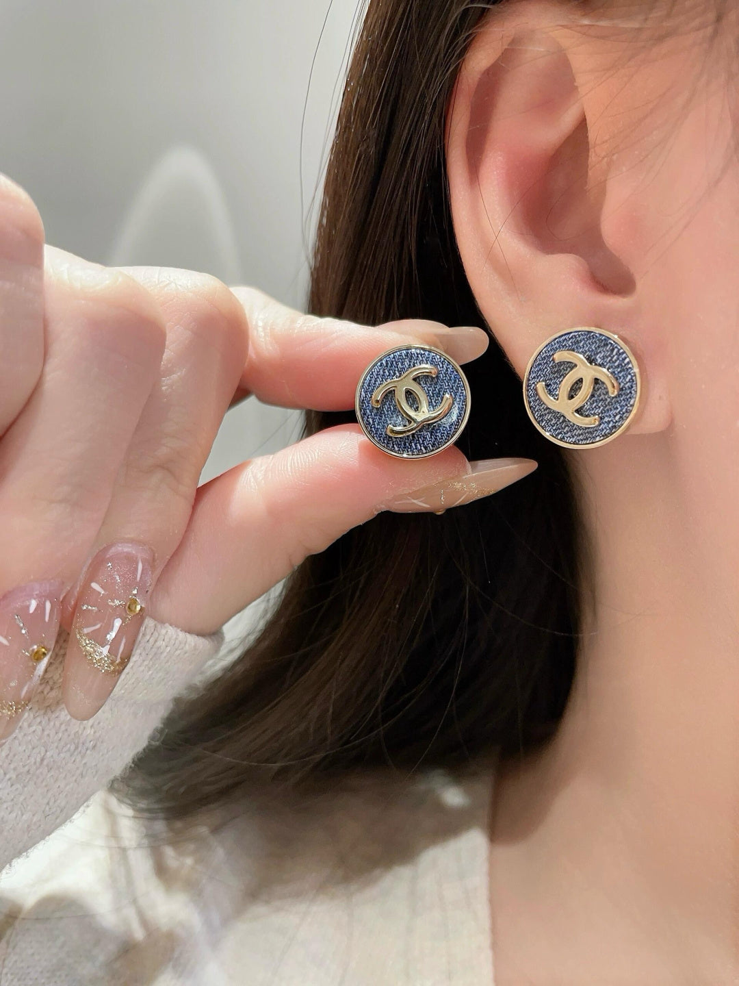 【関税負担なし・送料無料・代引可】シャネル ピアス 未使用 箱付き