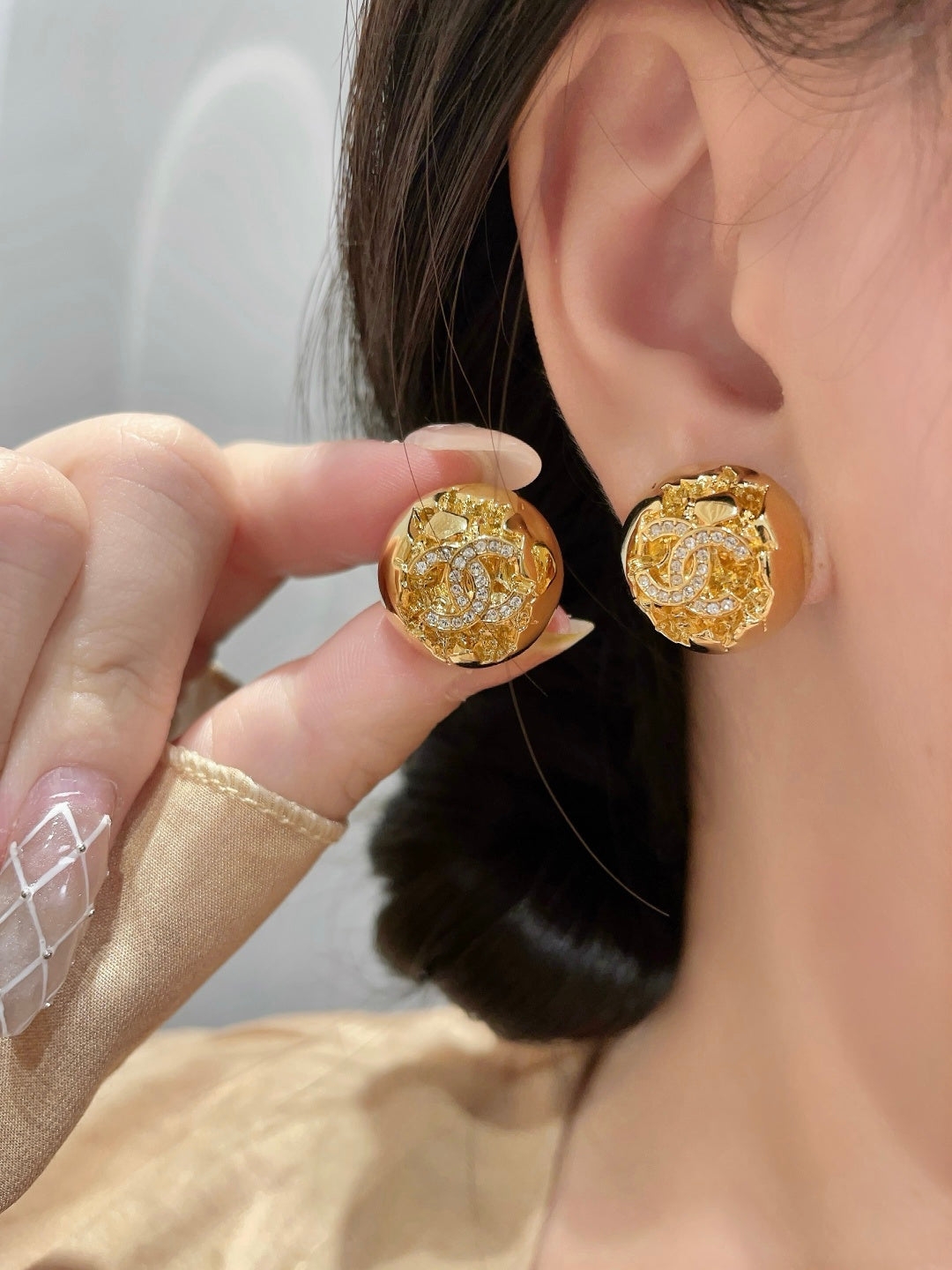 【関税負担なし・送料無料・代引可】シャネル ピアス 未使用 箱付き