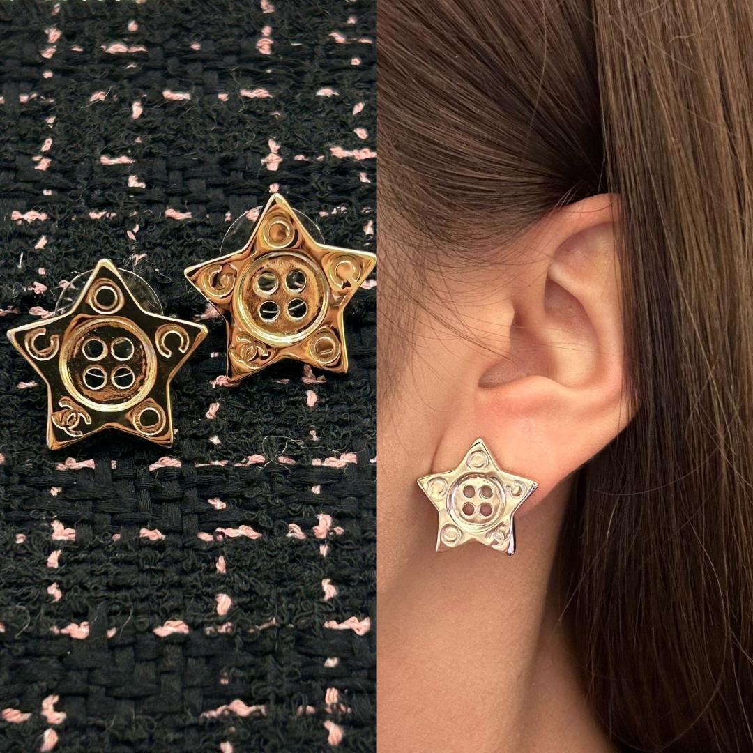 【関税負担なし・送料無料・代引可】シャネル ピアス 未使用 箱付き