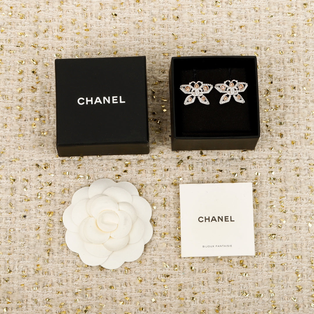 【関税負担なし・送料無料・代引可】シャネル ピアス 未使用 箱付き