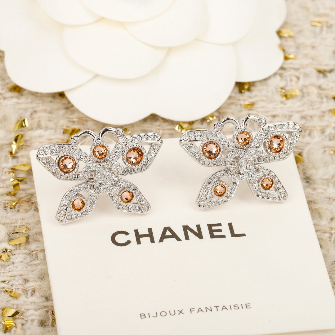 【関税負担なし・送料無料・代引可】シャネル ピアス 未使用 箱付き