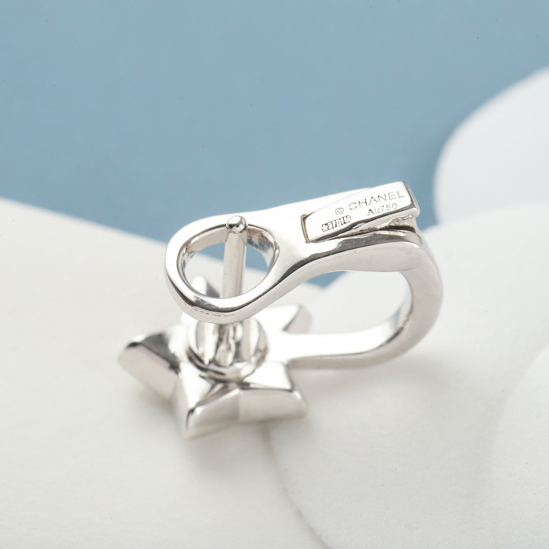 【関税負担なし・送料無料・代引可】シャネル ピアス 未使用 箱付き