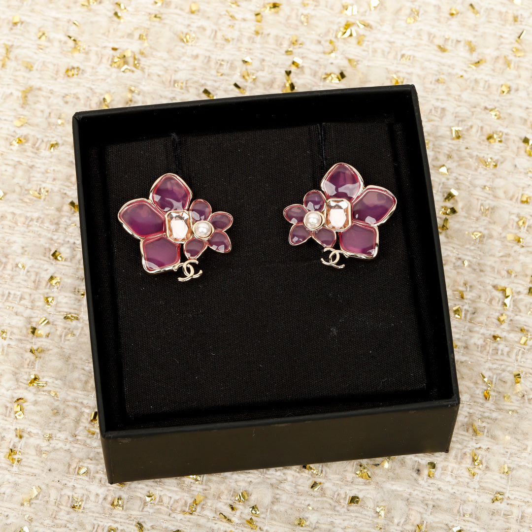 【関税負担なし・送料無料・代引可】シャネル ピアス 未使用 箱付き