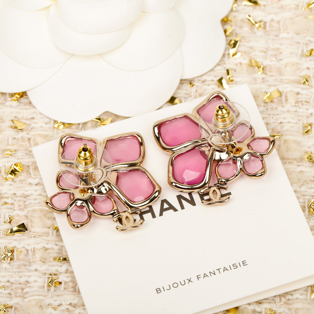 【関税負担なし・送料無料・代引可】シャネル ピアス 未使用 箱付き