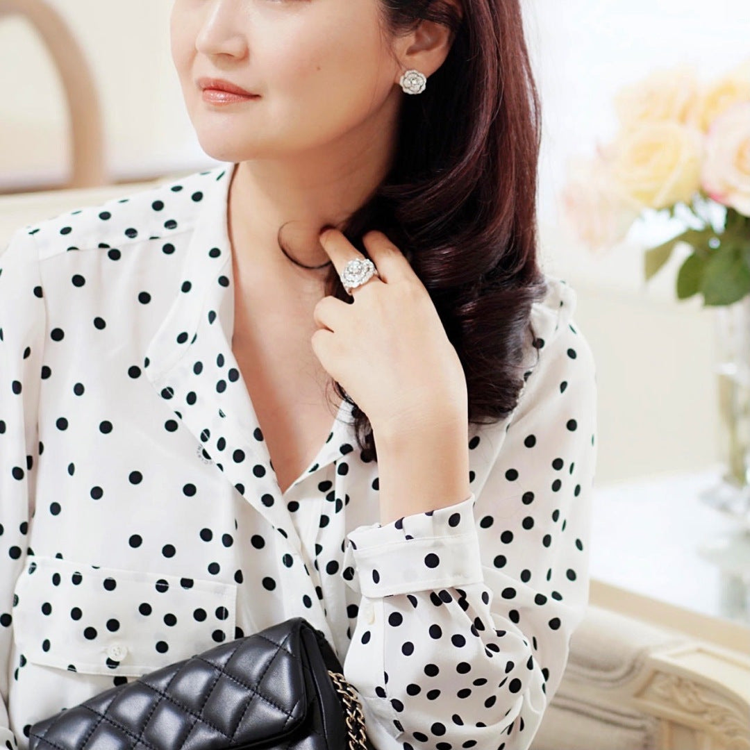 【関税負担なし・送料無料・代引可】シャネル ピアス 未使用 箱付き