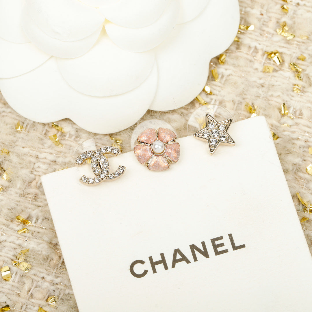 【関税負担なし・送料無料・代引可】シャネル ピアス 未使用 箱付き