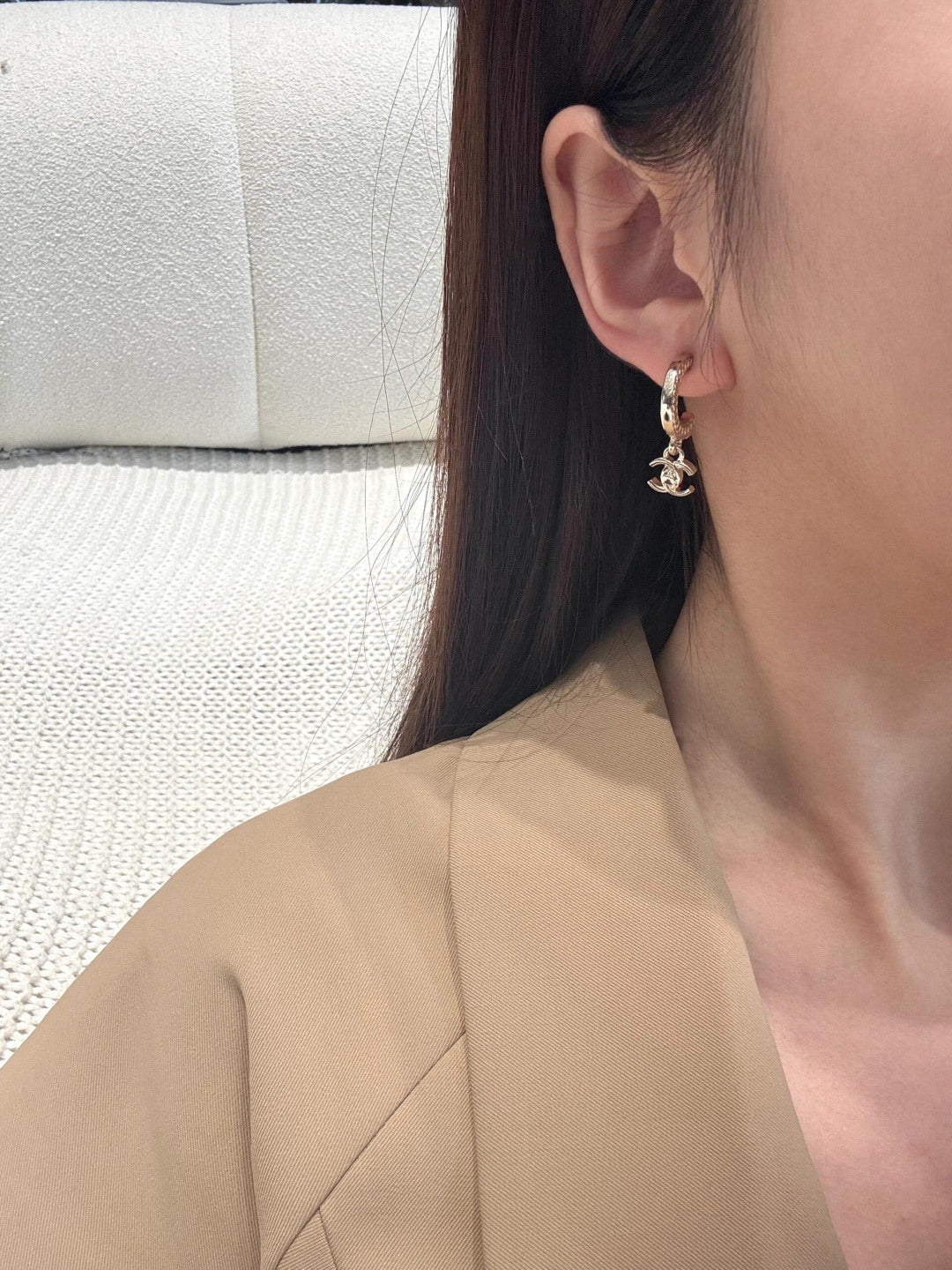 【関税負担なし・送料無料・代引可】シャネル ピアス 未使用 箱付き