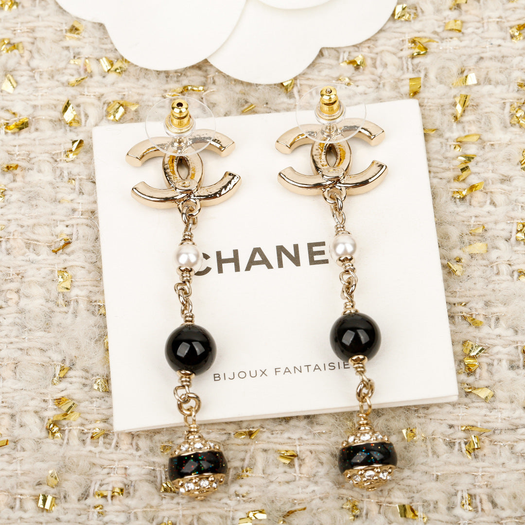 【関税負担なし・送料無料・代引可】シャネル ピアス 未使用 箱付き