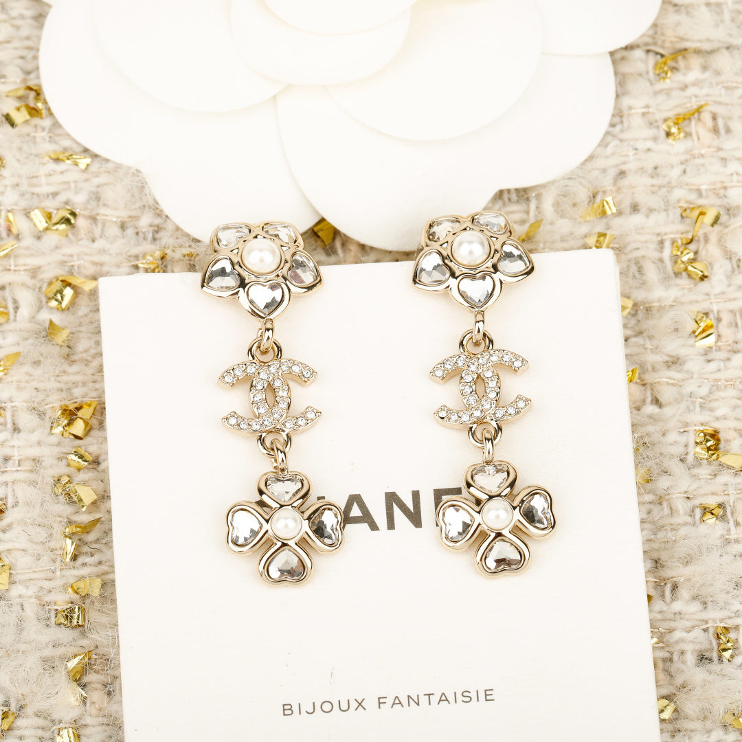 【関税負担なし・送料無料・代引可】シャネル ピアス 未使用 箱付き