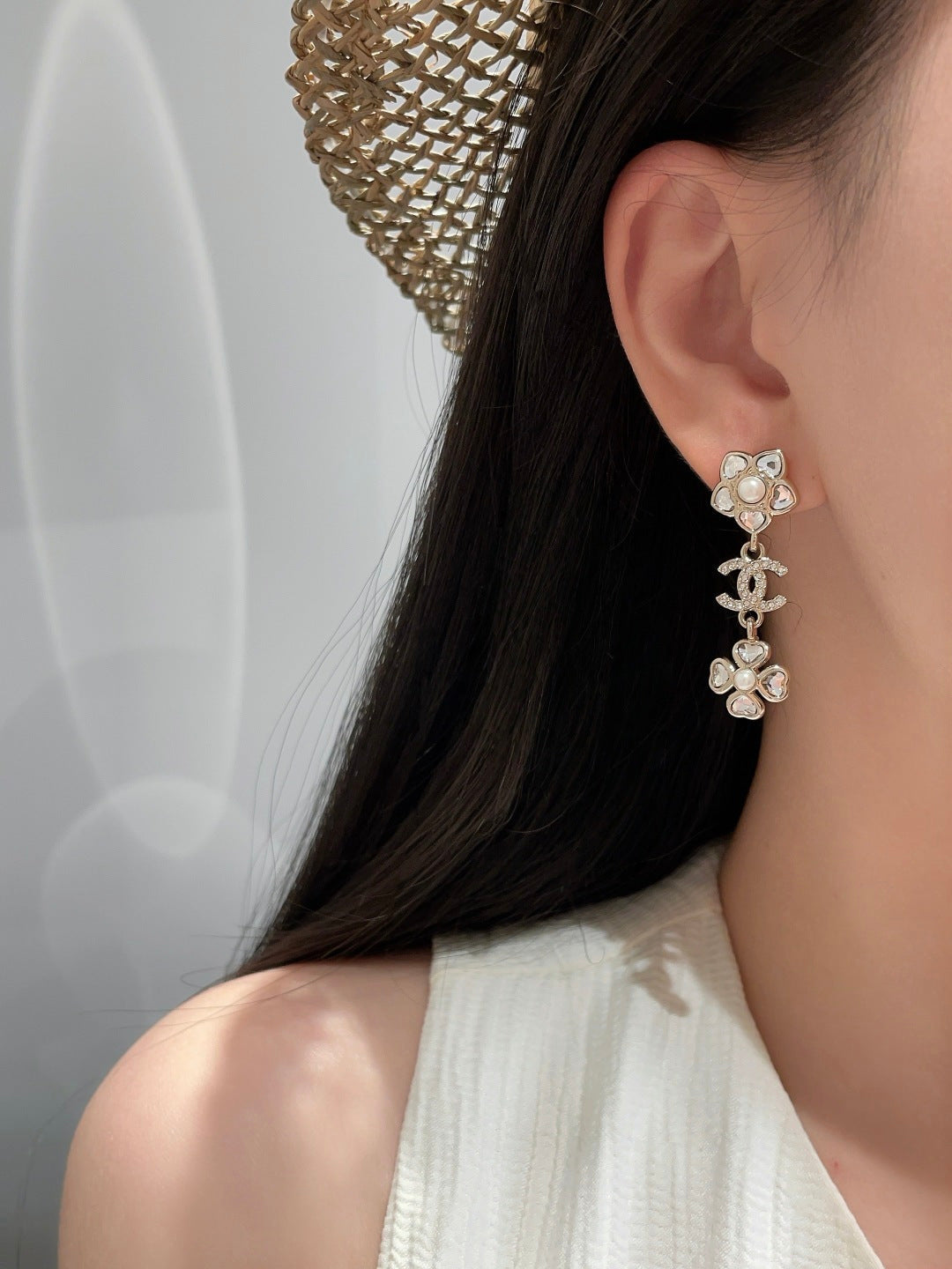 【関税負担なし・送料無料・代引可】シャネル ピアス 未使用 箱付き