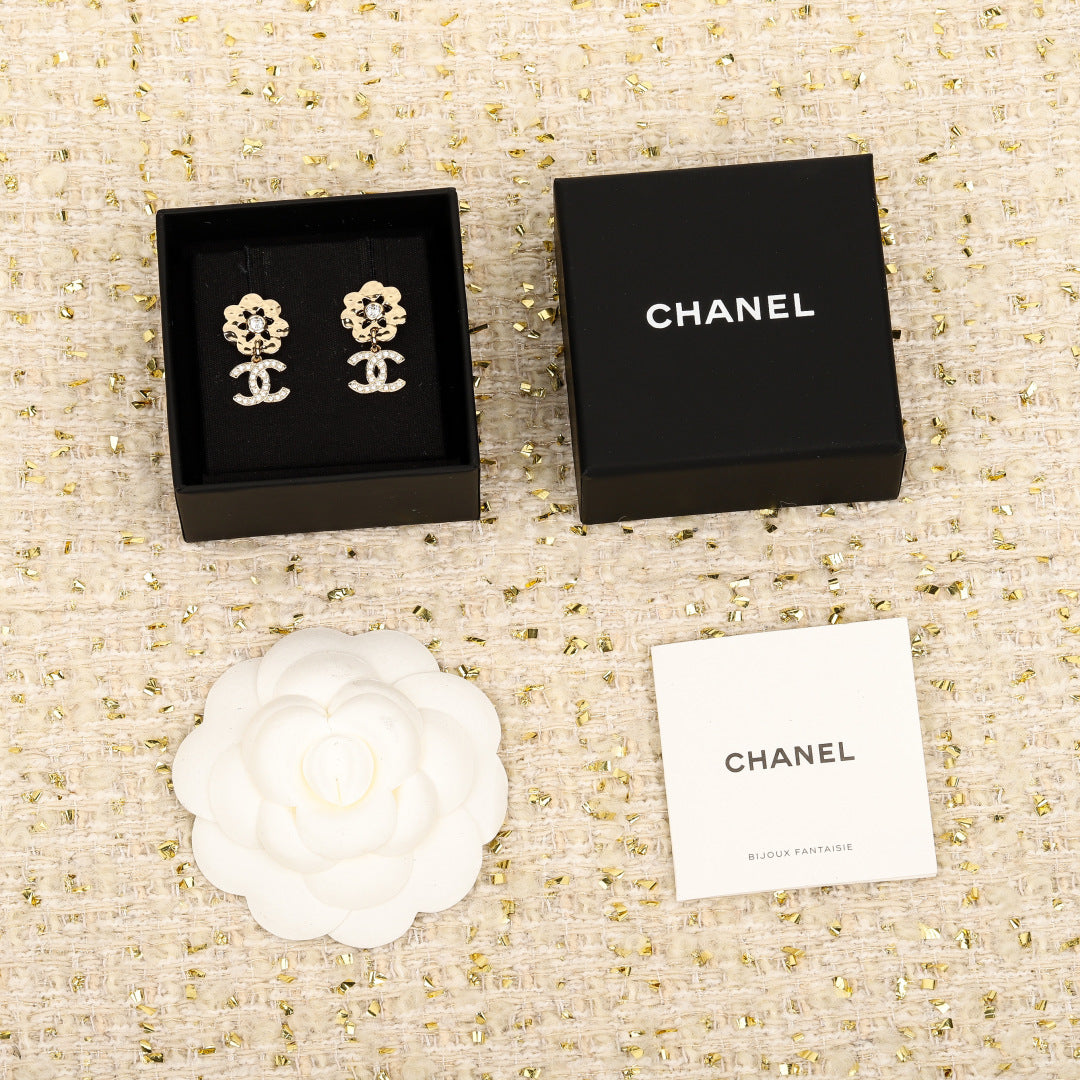 【関税負担なし・送料無料・代引可】シャネル ピアス 未使用 箱付き