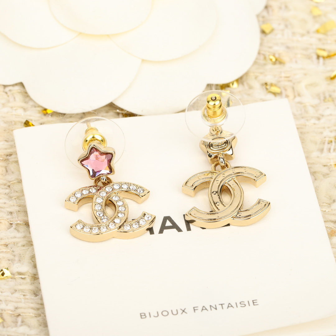 【関税負担なし・送料無料・代引可】シャネル ピアス 未使用 箱付き