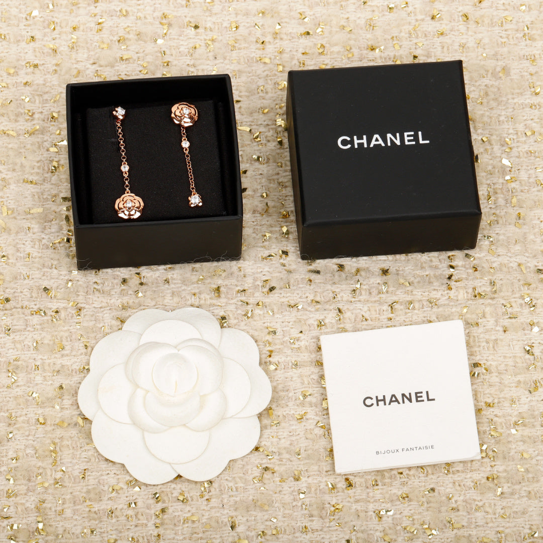 【関税負担なし・送料無料・代引可】シャネル ピアス 未使用 箱付き
