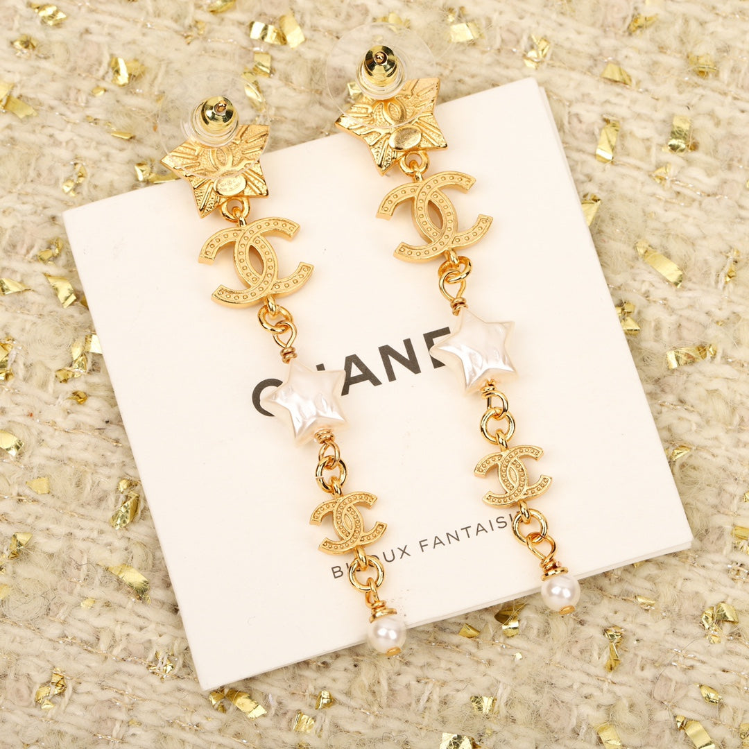 【関税負担なし・送料無料・代引可】シャネル ピアス 未使用 箱付き