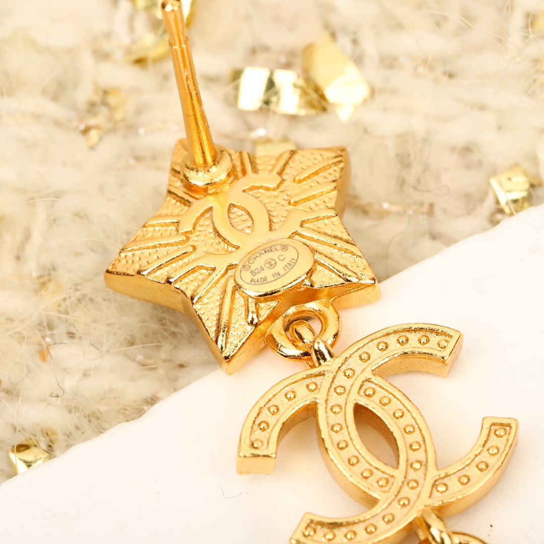 【関税負担なし・送料無料・代引可】シャネル ピアス 未使用 箱付き